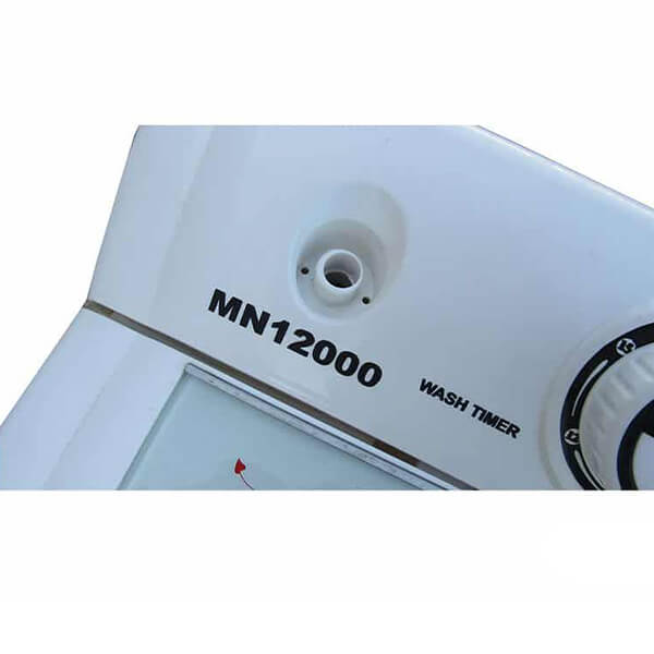 ماشین لباسشویی اینترنشنال آنیل مدل WM12 با ظرفیت 12 کیلوگرم- نمای بالای لباسشویی