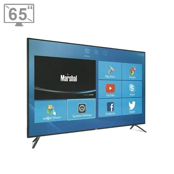 تلویزیون ال ای دی هوشمند 65 اینچ مارشال مدل 4K ME-6505 